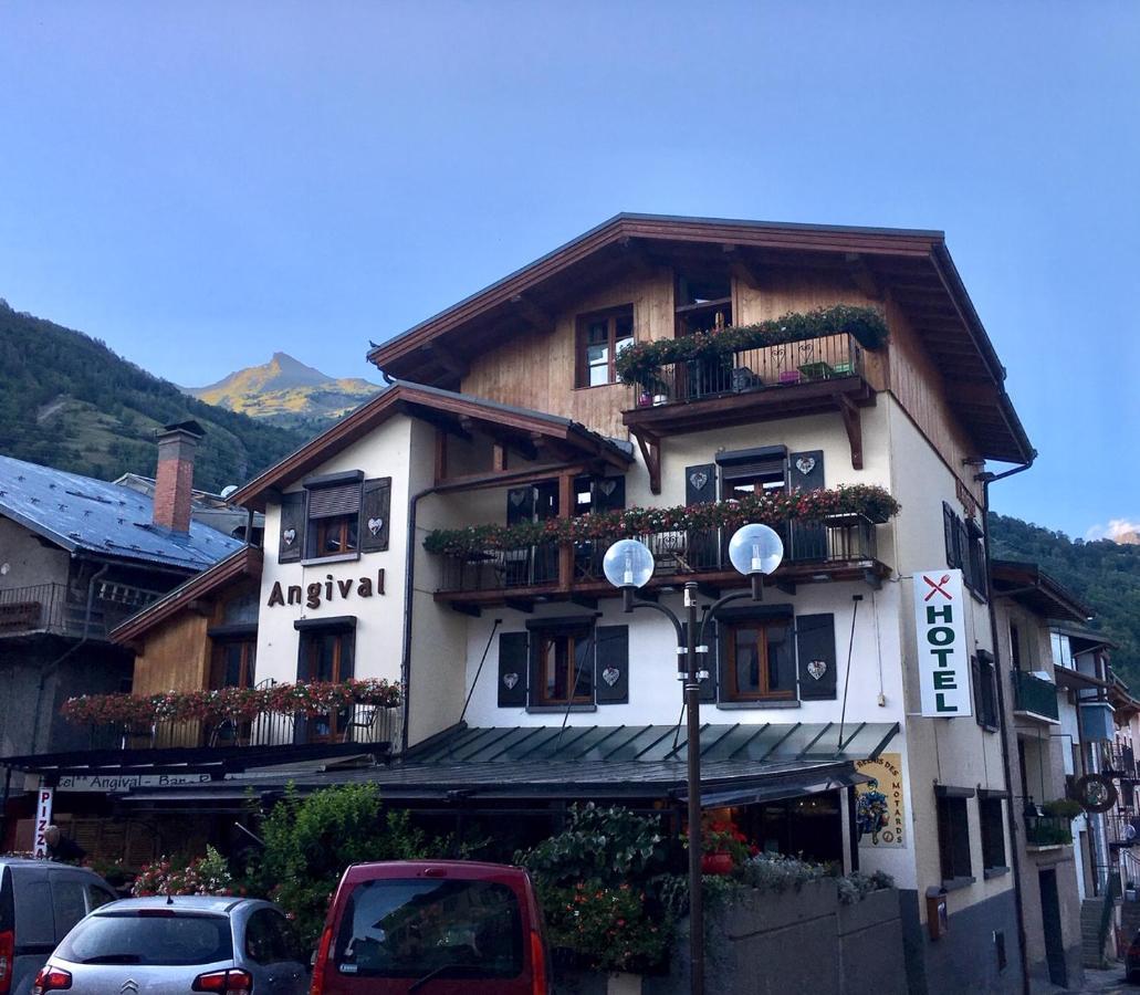 Hotel Restaurant Angival - Chambres Et Appartement Bourg-Saint-Maurice Buitenkant foto